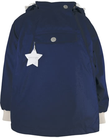 Mini A Ture Kapuzen-Jacke mit Fleece WAI ombre blue