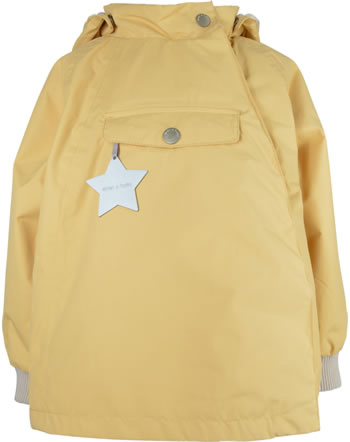 Mini A Ture Kapuzen-Jacke mit Fleece WAI rattan yellow