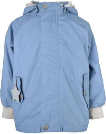 Mini A Ture Hooded jacket with fleece WALLY windward blue 1213097700-5221