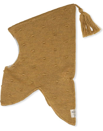 Mini A Ture Knitted hat Merino wool JUEL hazel brown 1213088053-1311