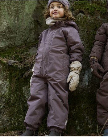 Mini A Ture Schneeanzug 'Matwilbo' mit THERMOLITE®  - Peppercorn Plum