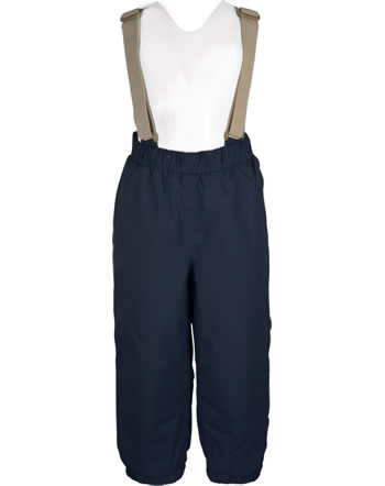 Mini A Ture Snow pants removable straps WILAS blue nights