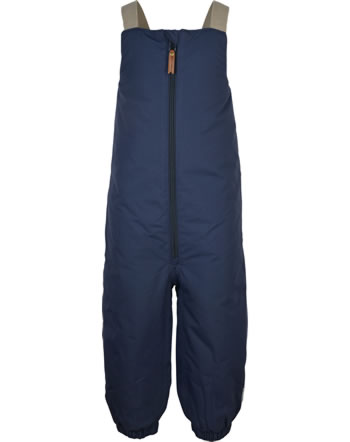Mini A Ture Snow pants with straps Thermolite® WALENTY blue nights