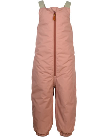 Mini A Ture Snow pants with straps Thermolite® WALENTY wood rose
