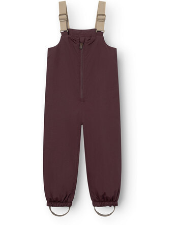 Mini A Ture Schneehose 'Matwalentex' mit Hosenträgern & THERMOLITE® Isolierung - Fudge Aubergine