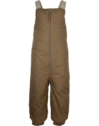 Mini A Ture Snow pants with straps Thermolite® WALENTY wood