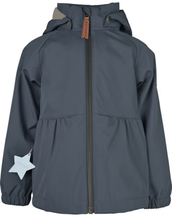 Mini A Ture Softshell Jacket with fleece BRIDDI ombre blue