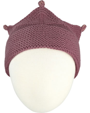 Mini A Ture Headband merino wool crown CINNI huckleberry plum