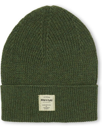 Mini A Ture Knitted hat Beanie Merino wool BOJE deep depths 123007052-7971