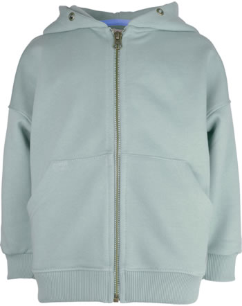 Mini A Ture Sweat jacket with hood ALFI granite green 1220151212-7730