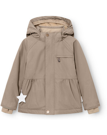 Mini A Ture Winterjacke 'Matbriddine' mit THERMOLITE® Isolierung - Grey Brown