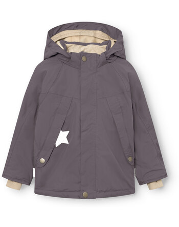 Mini A Ture Winterjacke 'Matvalonso' mit Fleecefutter & THERMOLITE® Isolierung - Plum Kitten