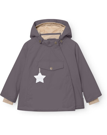 Mini A Ture Winterjacke 'Matwang' mit Fleecefutter & THERMOLITE® Isolierung - Plum Kitten