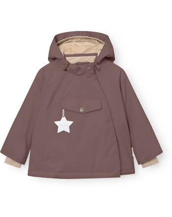 Mini A Ture Winterjacke 'Matwang' THERMOLITE® - Peppercorn Plum
