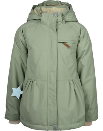 Mini A Ture Winter Jacket with fleece BRIDDINE vert