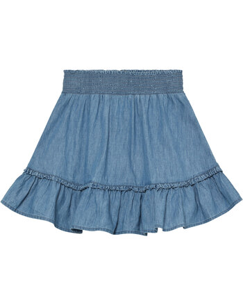 Minymo Rock aus 100% Baumwolle - Faded Denim