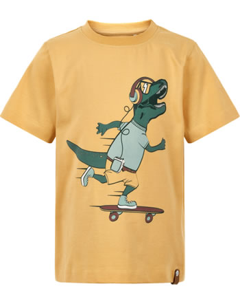 Minymo T-Shirt Kurzarm SKATER DINO ochre 131712-3934