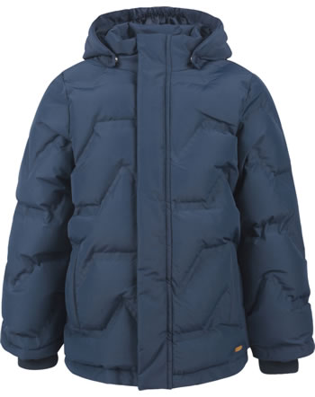 Minymo Winter jacket with hood RECYCLED total eclipse
