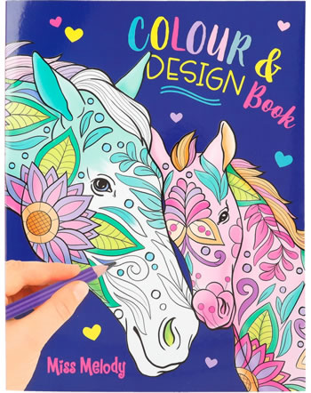 Miss Melody Colour & Design Book 12452