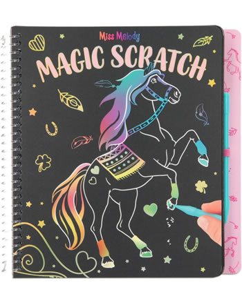 Miss Melody livre à colorier Magic Scratch 11457
