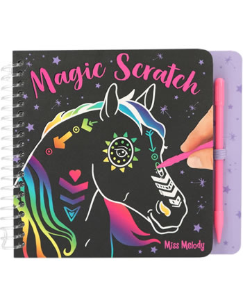 Miss Melody coloring book Mini Magic Scratch 12114