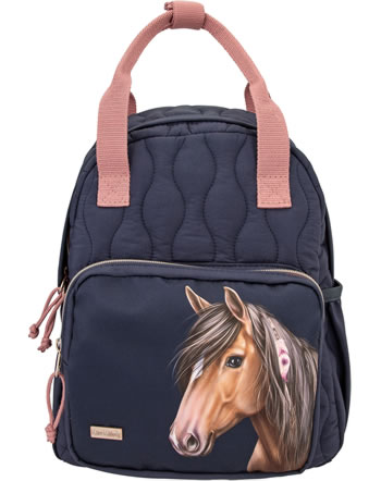 Miss Melody Backpack With Quilt NIGHT HORSES 12512/A