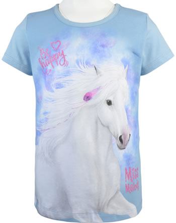 Miss Melody T-Shirt short sleeves WHITE HORSE airy blue