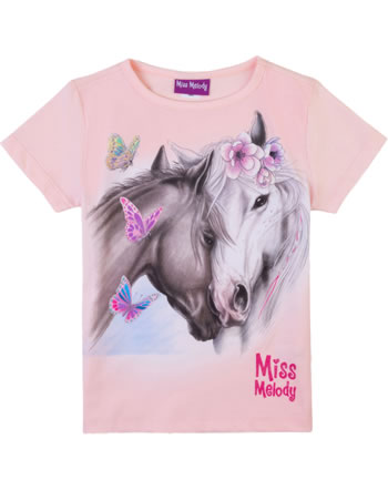 Miss Melody T-Shirt Kurzarm ZWEI PFERDE pink dogwood