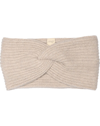 MP Denmark Damen-Stirnband 'Helsinki' aus Merino/Viskose/Kaschmir - Beige Melange