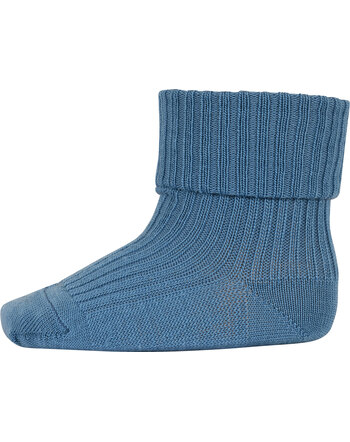 MP Denmark Kinder-Socken aus Merinowolle - Provincial Blue