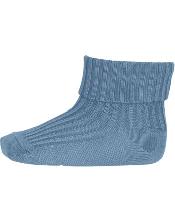 MP Denmark Kinder-Socken Cotton ripp stone blue