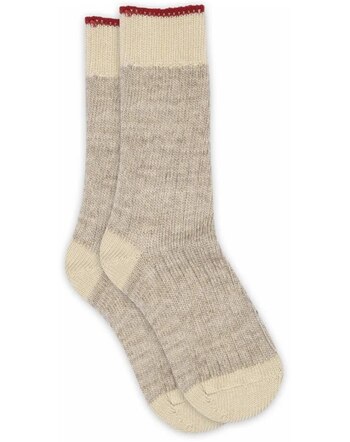 MP Denmark Kinder-Socken 'Ully' aus Merinowolle und Baumwolle - Ecru