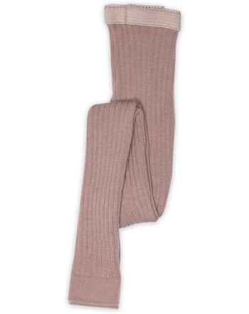 MP Denmark Ripp-Leggings aus Merinowollmischung - Wood Rose