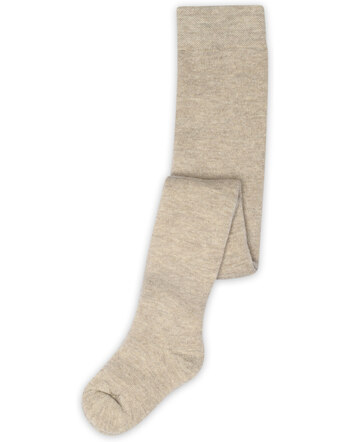 MP Denmark Thermo-Strumpfhose 'Bobbie' aus Wolle und Baumwolle - Light Brown Melange