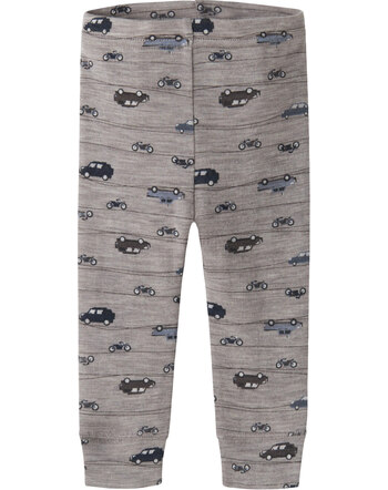 Name it Baby-Leggings aus 100 % Merinowolle mit Fahrzeugen NBMWANG NOOS - Satellite