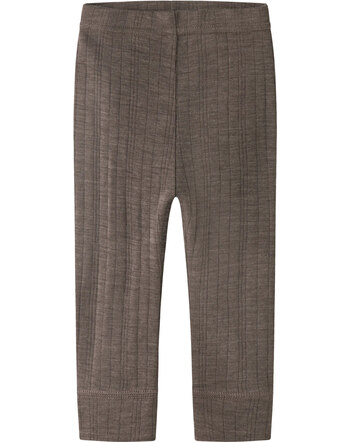 Name it Baby-Leggings aus 100% Merinowolle NBMWANG NOOS - Falkstone Gray