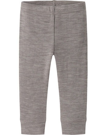 Name it Baby-Leggings aus 100 % Merinowolle NBNWAX NOOS - Satellite