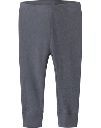 Name it Baby-Leggings aus Merinowolle und Seide NBFWOSSA - Folkstone Gray