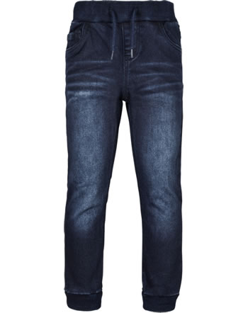 name it Baggy-Jeans NMMBOB DNMBATIMIAN FLEECE dark blue denim 13194184