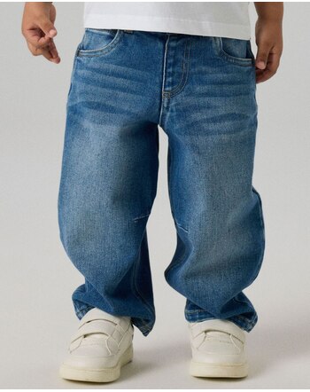 Name it Barrel-Fit-Jeans NMMBEN - Medium Blue Denim