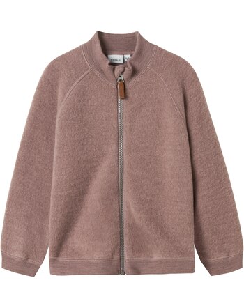 Name it Bomberjacke aus 100% Merinowolle NMFWMINO - Antler