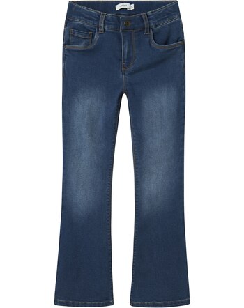 Name it Boot-Cut-Jeans aus Baumwolle NKFSALLI - Dark Blue Denim