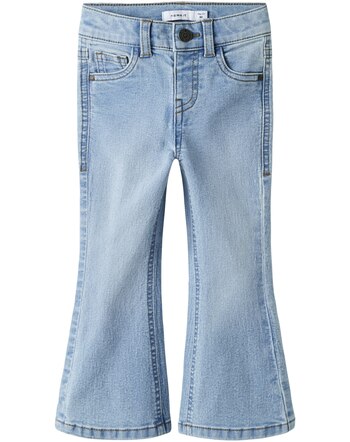 Name it Bootcut-Fit-Jeans aus Baumwolle NKFPOLLY - Light Blue Denim