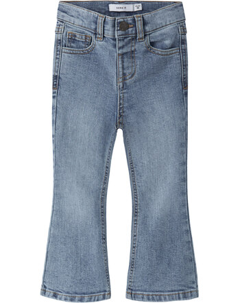 Name it Bootcut-Fit-Jeans aus Baumwolle NMFPOLLY - Medium Blue Denim