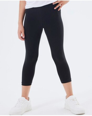 Name it Capri-Leggings NKFVIVIAN made of cotton - Black
