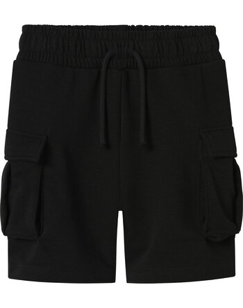 Name it Cargo-Sweatshorts NKMOLLIE - Black