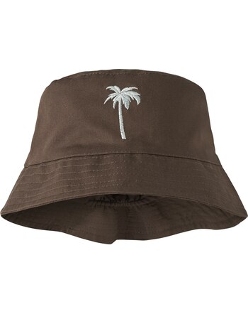 Name it Fischerhut aus 100 % Baumwolle mit Stickerei NMMJOLO - Chestnut