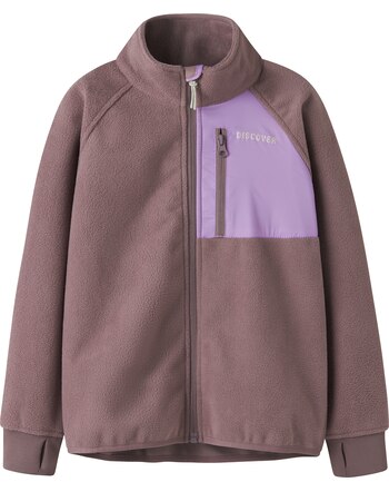 Name it Fleece-Jacke mit Brusttasche NKNMOVE - Grape Shake