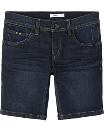 name it Jeans-Longshorts NKMRYAN dark blue denim