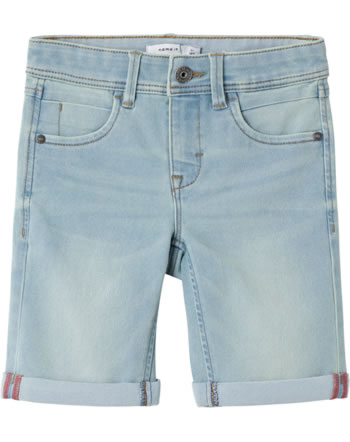 name it Jeans-Longshorts NKMSILAS SLIM light blue denim